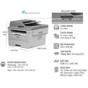 May In Laser Brother DCP-B7535DW gia tot